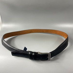Joseph & Lyman B035033 Black Leather Belt, Size 42/105
